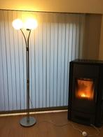 Grote staanlamp Ikea, Huis en Inrichting, Lampen | Vloerlampen, 150 tot 200 cm, Gebruikt, Ophalen, Glas