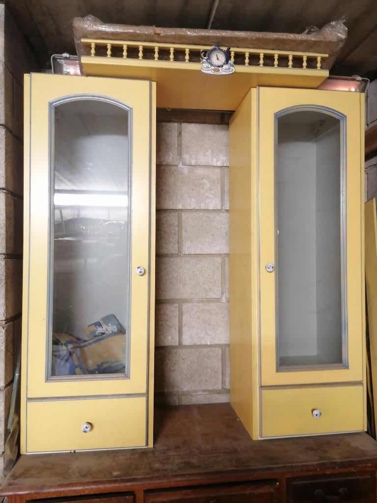 DESSUS DE CUISINE VITREE PROVENCAL, Enlèvement, Verre