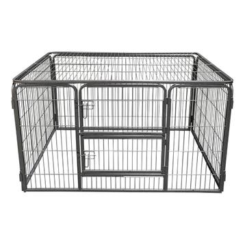 Puppyren Excellent Dog Run avec panneau de toit Banc avec to, Enlèvement ou Envoi, Neuf