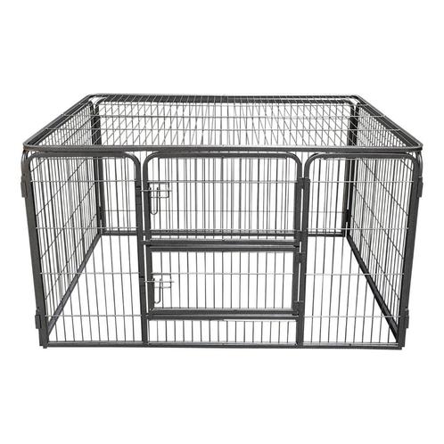 Puppyren Hondenren Excellent met dakpaneel Bench met dak, Dieren en Toebehoren, Honden-accessoires, Nieuw, Ophalen of Verzenden