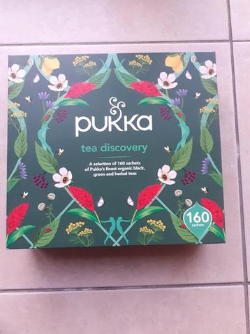 geschenkdoos pukka thee 160 zakjes beschikbaar voor biedingen