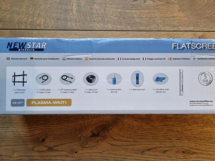 Newstar TV beugel PLASMA-WKIT1, Audio, Tv en Foto, Televisiebeugels, Nieuw, Ophalen