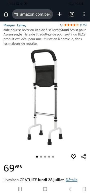 Aide/canne pour se relever facilement. Neuf  beschikbaar voor biedingen