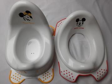 Wc potje en wc bril van Disney 