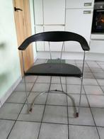 Design arrben jocauro armstoelen - set van 4, Huis en Inrichting, Ophalen, Gebruikt, Zwart, Metaal