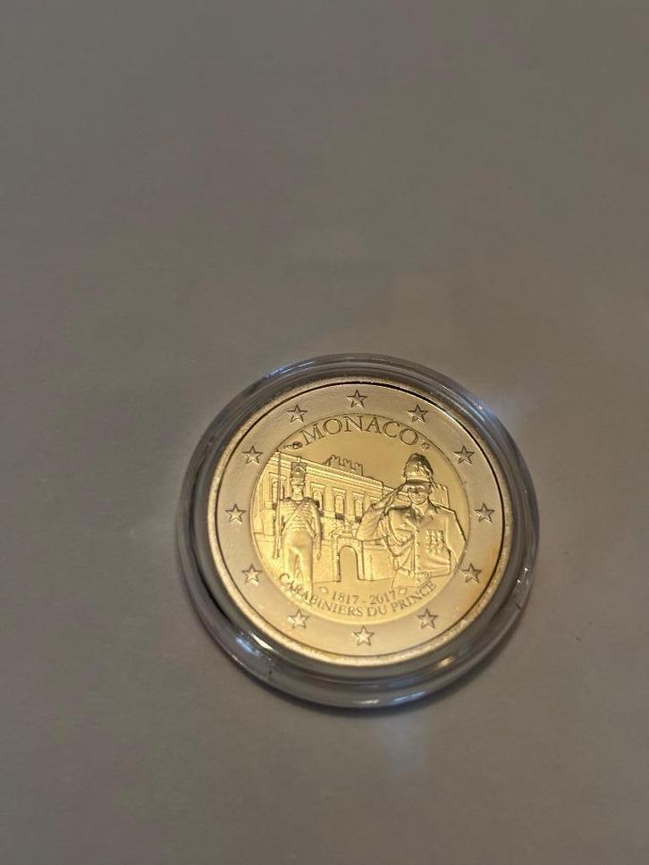 2€ Monaco 2017 — Carabiniers — BE — Nieuw, Postzegels en Munten, Munten | Europa | Euromunten, Setje, 2 euro, Monaco, Ophalen of Verzenden