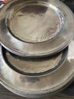 Zilvertinnen Borden, Assiettes(s), Enlèvement, Utilisé, Autres matériaux