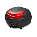 Topcase voor Yamaha 39L met bevestigingsplaat, Bedrijf