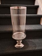 Mooie kaarsenhouder, voet + glas, Ophalen