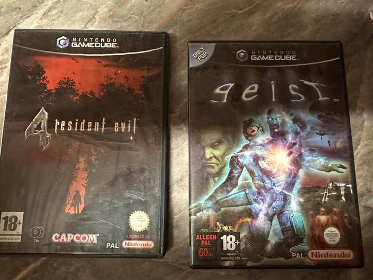 2 games van de spelconsole game cube, Consoles de jeu & Jeux vidéo, Consoles de jeu | Nintendo GameCube, Comme neuf, Enlèvement