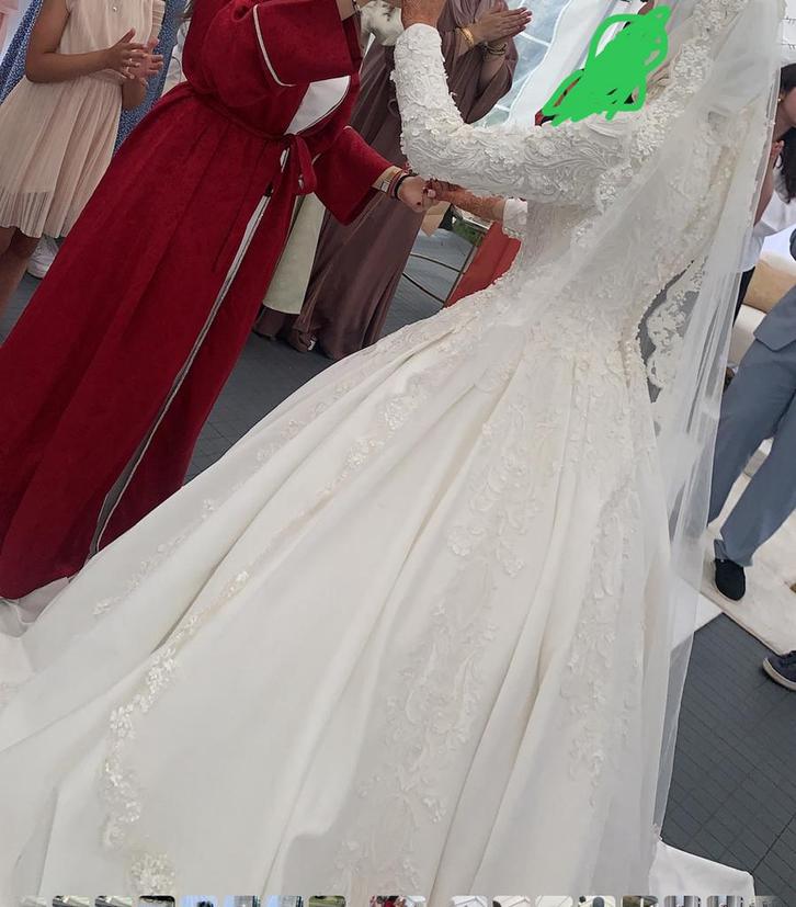 Trouw jurk, Kleding | Dames, Trouwkleding en Trouwaccessoires, Zo goed als nieuw, Ophalen