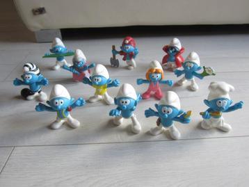 Lot de 12 schtroumpfs - 10,00Eur beschikbaar voor biedingen