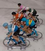 Miniatuur wielrenners met retro truitjes, Antiek en Kunst, Ophalen of Verzenden