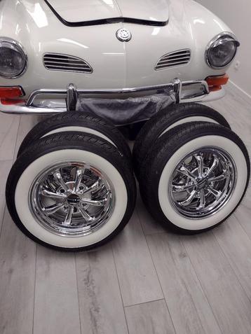 VW banden kever/ karmann ghia oldtimer 165sr 15 beschikbaar voor biedingen