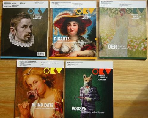 5 x OKV Openbaar Kunstbezit Vlaanderen 2015 + themanrs, Boeken, Kunst en Cultuur | Beeldend, Zo goed als nieuw, Schilder- en Tekenkunst