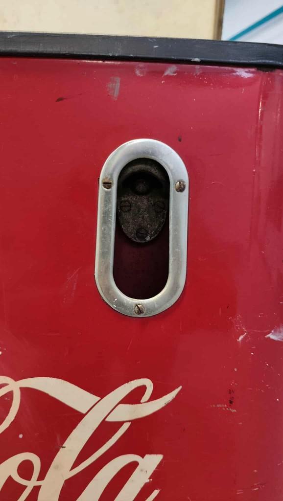 Congélateur Coca-Cola vintage original des années 1950, Collections, Marques & Objets publicitaires, Utilisé, Ustensile, Enlèvement