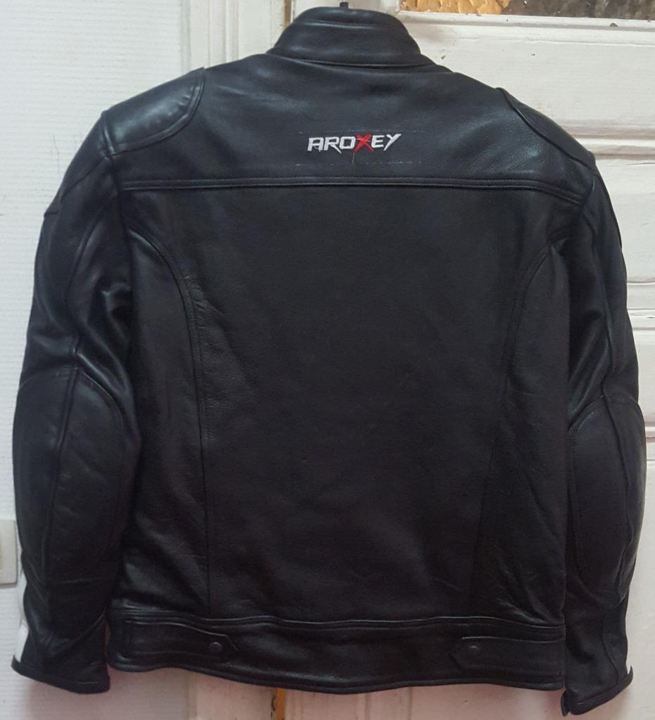 ② Veste Moto en Cuir détachables approuvé CE Neuf — Vêtements