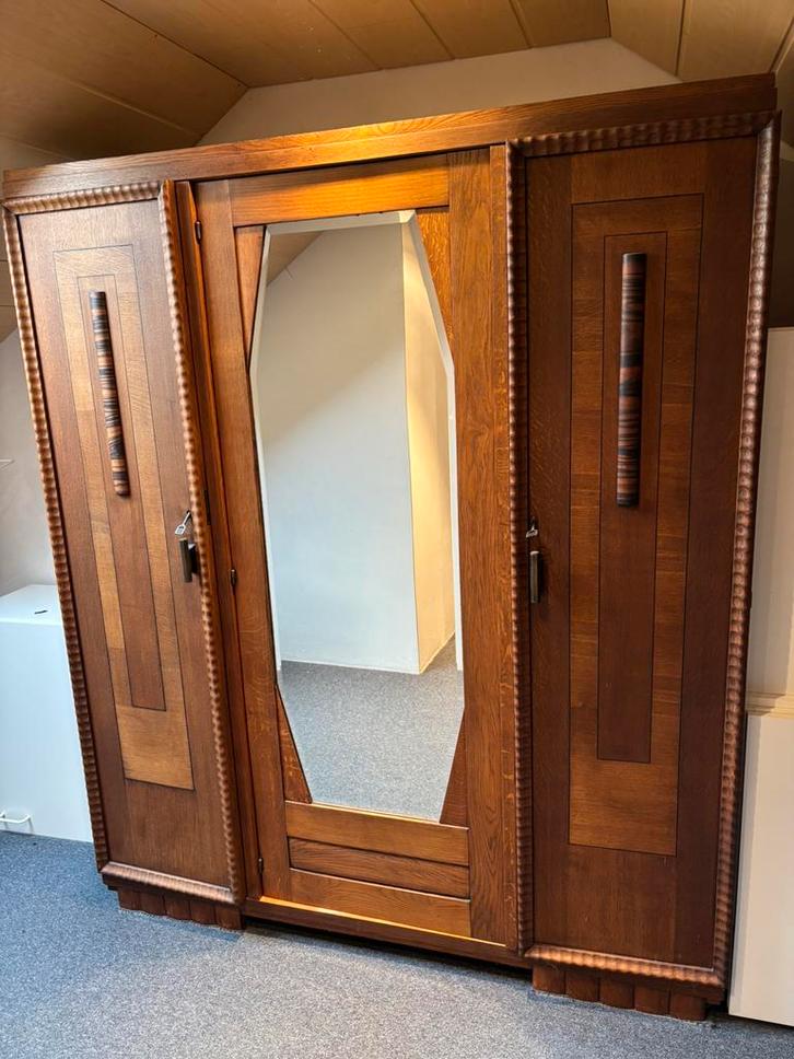 Kleerkast, Huis en Inrichting, Kasten | Kleerkasten, Gebruikt, 150 tot 200 cm, 150 tot 200 cm, 50 tot 75 cm, Met lade(s), Met deur(en)