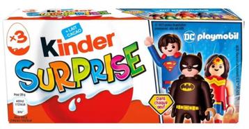 ECHANGE Kinder Surprise DC Comics Playmobil beschikbaar voor biedingen