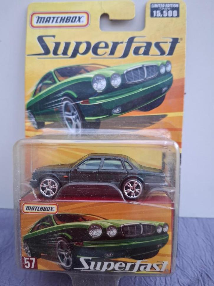 Matchbox nr. 57 Jaguar XJ6 Superfast Limited Edition, Hobby en Vrije tijd, Modelbouw | Auto's en Voertuigen, Ophalen of Verzenden