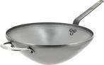 Wokpan 32cm – De Buyer Mineral B Element, Huis en Inrichting, Keuken | Potten en Pannen, Keramische plaat, Nieuw, Overige materialen