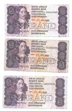 Billets 5 Rand Afrique du Sud - Sud-Africains, Envoi, Billets en vrac, Afrique du Sud