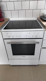 Elektrisch kookfornuis met oven, Huis en Inrichting, Keuken | Keukenelementen, 50 tot 100 cm, 100 tot 150 cm, 50 tot 75 cm, Wit