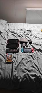 Nintendo Switch + 3 games en twee hoesjes, Ophalen, Zo goed als nieuw