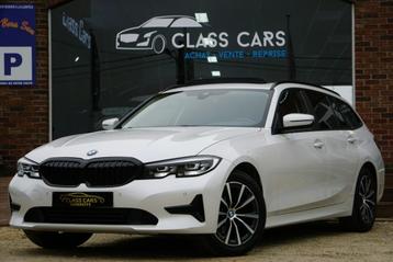 BMW 318 d TOURING-SPORT LINE-PANO-BTE AUTO-VOLLEDIG LED-NAVI beschikbaar voor biedingen