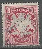 Bayern 1888/1904 - Yvert 63 - Stadswapen in relief (ST), Verzenden, Gestempeld