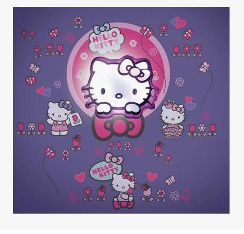 Hello Kitty Safe 'n Sound Muursticker - Van 19,95 voor 9,95!, Kinderen en Baby's, Kinderkamer | Inrichting en Decoratie, Nieuw