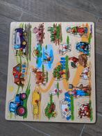 Houten (insteek) puzzel, Kinderen en Baby's, Speelgoed | Kinderpuzzels, Ophalen, Gebruikt