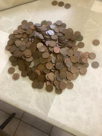 munten van 50 centimes verschillende jaartallen-1.5 kg beschikbaar voor biedingen
