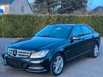 Mercedes C200CDI Avantgarde Automat Euro5 Gps 1es Eigenaar, Auto's, Mercedes-Benz, Automaat, Zwart, Zwart, Leder