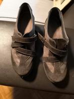 Zeer degelijke, soepele damesschoenen in daim met leder, Kleding | Dames, Ophalen of Verzenden, Zo goed als nieuw