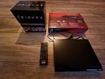 Dvd-speler + Friends DVD-box beschikbaar voor biedingen