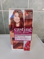 Haarkleuring L'Oréal casting crème gloss koper mahonieblond, Handtassen en Accessoires, Uiterlijk | Haarverzorging, Nieuw, Overige typen