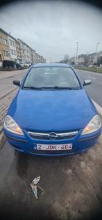 Opel Corsa 1,0 2005 benzine blauw, Auto's, 4 deurs, Zwart, Blauw, Handgeschakeld
