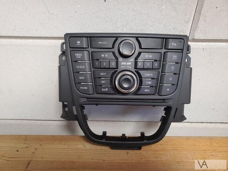 Opel Astra J 2009 - 2015 bedieningspaneel DVD800 13346053, Auto-onderdelen, Dashboard en Schakelaars, Opel, Gebruikt, Ophalen of Verzenden