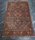Antiek handgeknoopt tapijt kashan, Antiek en Kunst, Ophalen of Verzenden