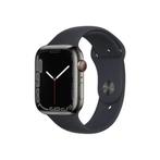 NIEUWSTAAT Apple Watch 7 Stainless Steel 45 mm extra ‘s 349€, Handtassen en Accessoires, Smartwatches, Blauw, Apple Watch, Ophalen of Verzenden