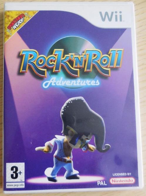 Wii Rock'n'Roll Adventures, Consoles de jeu & Jeux vidéo, Jeux | Nintendo Wii, Comme neuf, Musique, À partir de 3 ans, Enlèvement ou Envoi