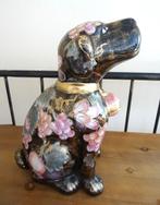 Porcelaine chinoise Macao. Pièce rare, chien peint à la main, Enlèvement ou Envoi