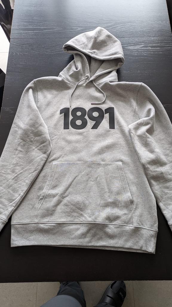 Hoodie Club Brugge, Kleding | Heren, Sportkleding, Nieuw, Algemeen, Maat 52/54 (L), Grijs, Ophalen of Verzenden