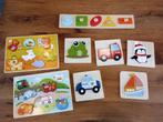 Lot de puzzle et jeux de formes 1er âge, Ophalen, Gebruikt