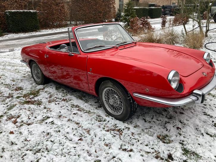 Zeer mooie fiat 850 sport spider, Autos, Fiat, Particulier, Autres modèles, Essence, Boîte manuelle, Enlèvement