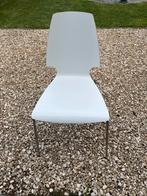 witte stoelen, Huis en Inrichting, Stoelen, Ophalen, Gebruikt, Vier