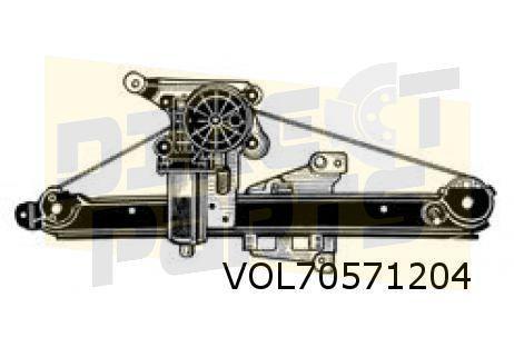Volvo S60/S80/V70 Raammechaniek Rechts achter (elb. inc. mot, Auto-onderdelen, Ruiten en Toebehoren, Volvo, Nieuw, Ophalen of Verzenden