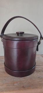 Vintage ijsemmer/leder., Ophalen of Verzenden