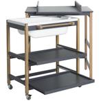 Table à langer + Baignoire Quax blanche, Kinderen en Baby's, Badjes en Verzorging, Ophalen, Gebruikt, Badje, Overige merken